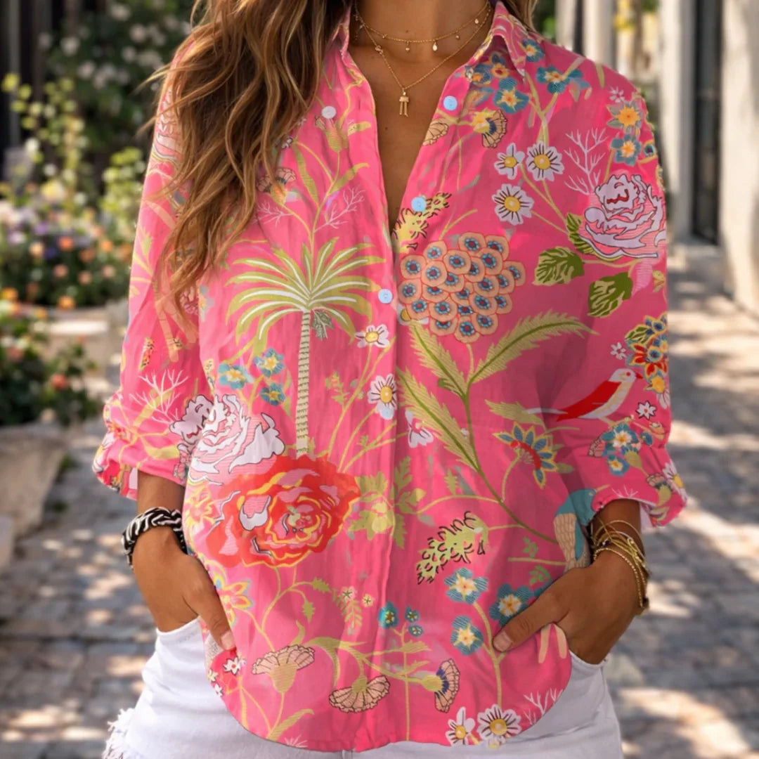 Flower | Tropical Flower Blouse