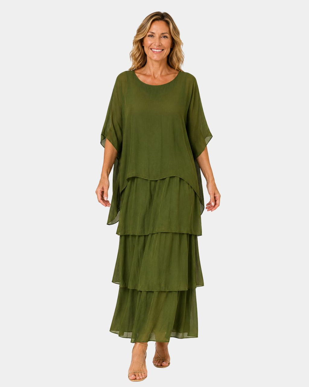 Agnès | Elegant Fluid Maxi Dress