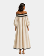 Cindy | Off-the-Shoulder Maxi Dress