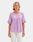 Hadelinde | Elegant Button-Up Blouse