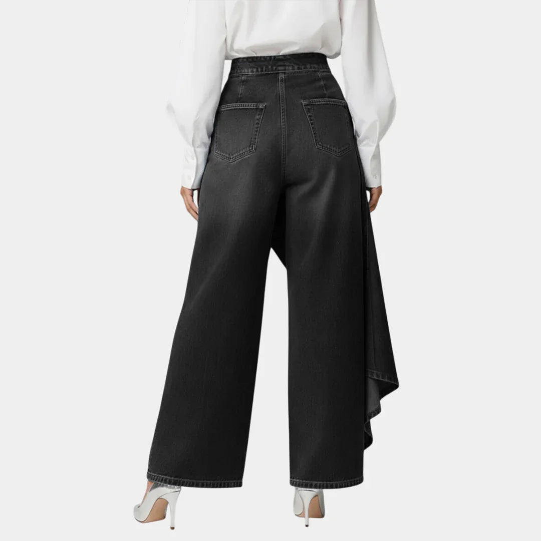 Martina | High-waisted Wide-leg Jeans
