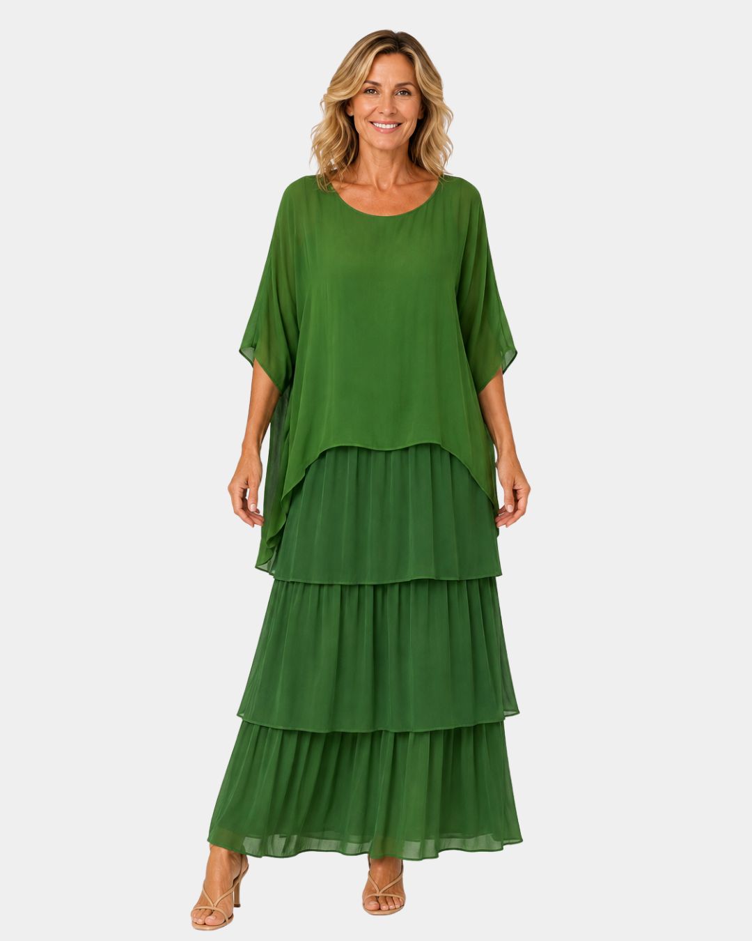 Agnès | Elegant Fluid Maxi Dress