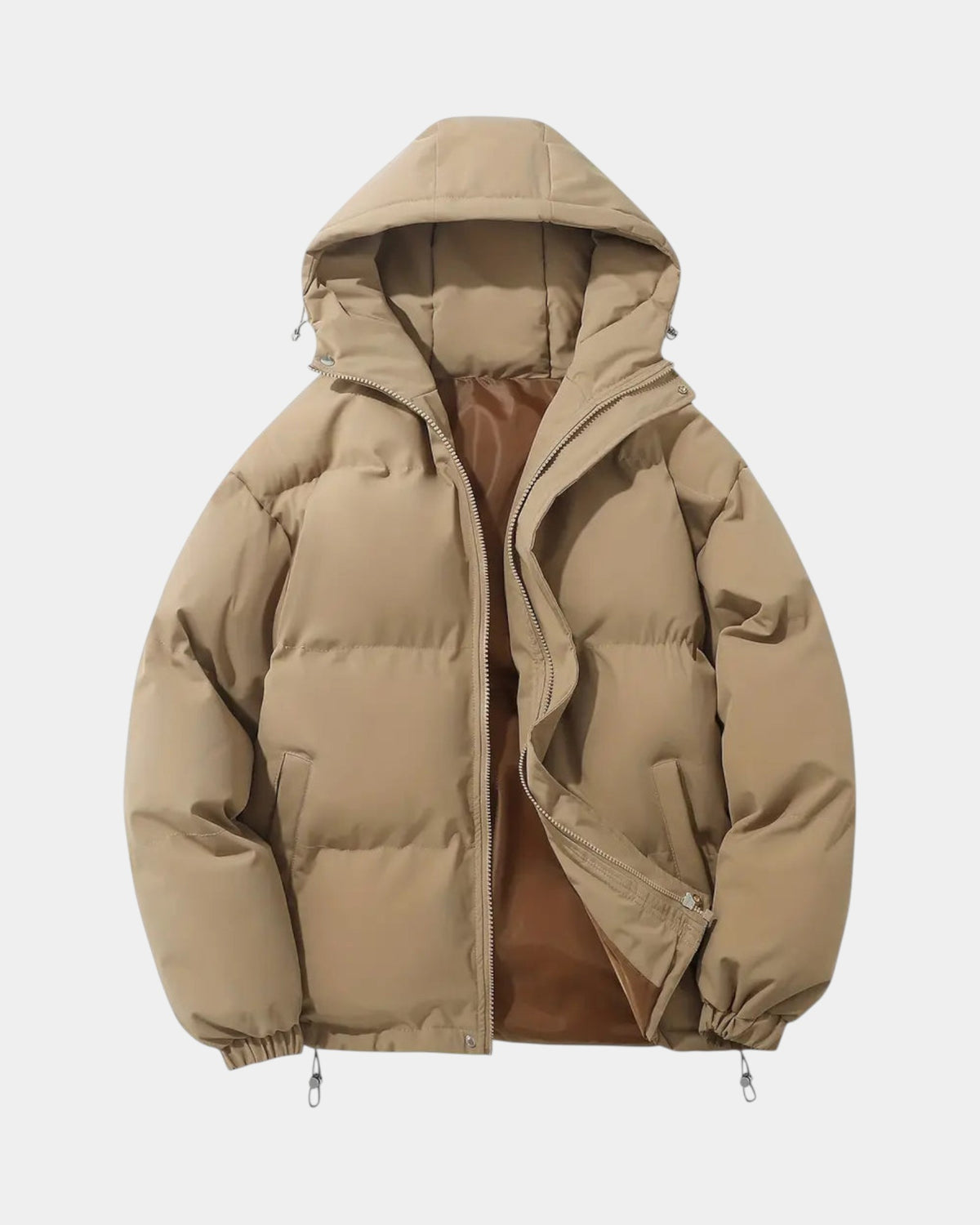 Louviane | Quilted Winter Coat with Hood