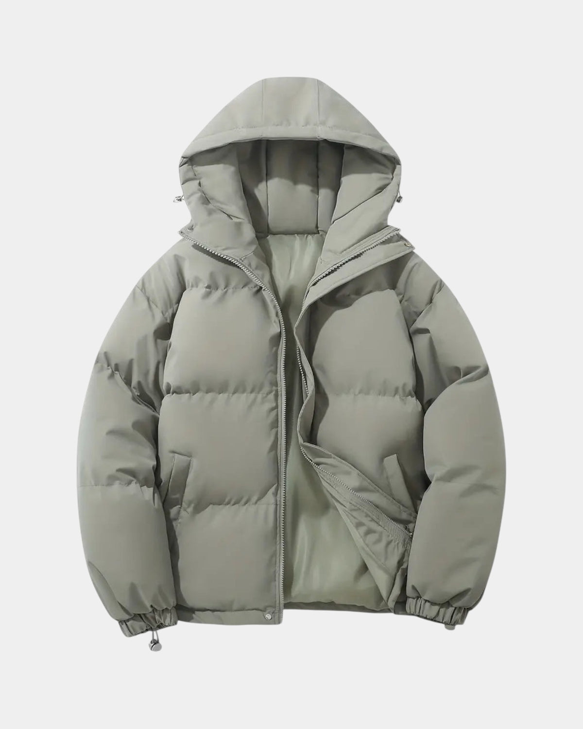 Louviane | Quilted Winter Coat with Hood