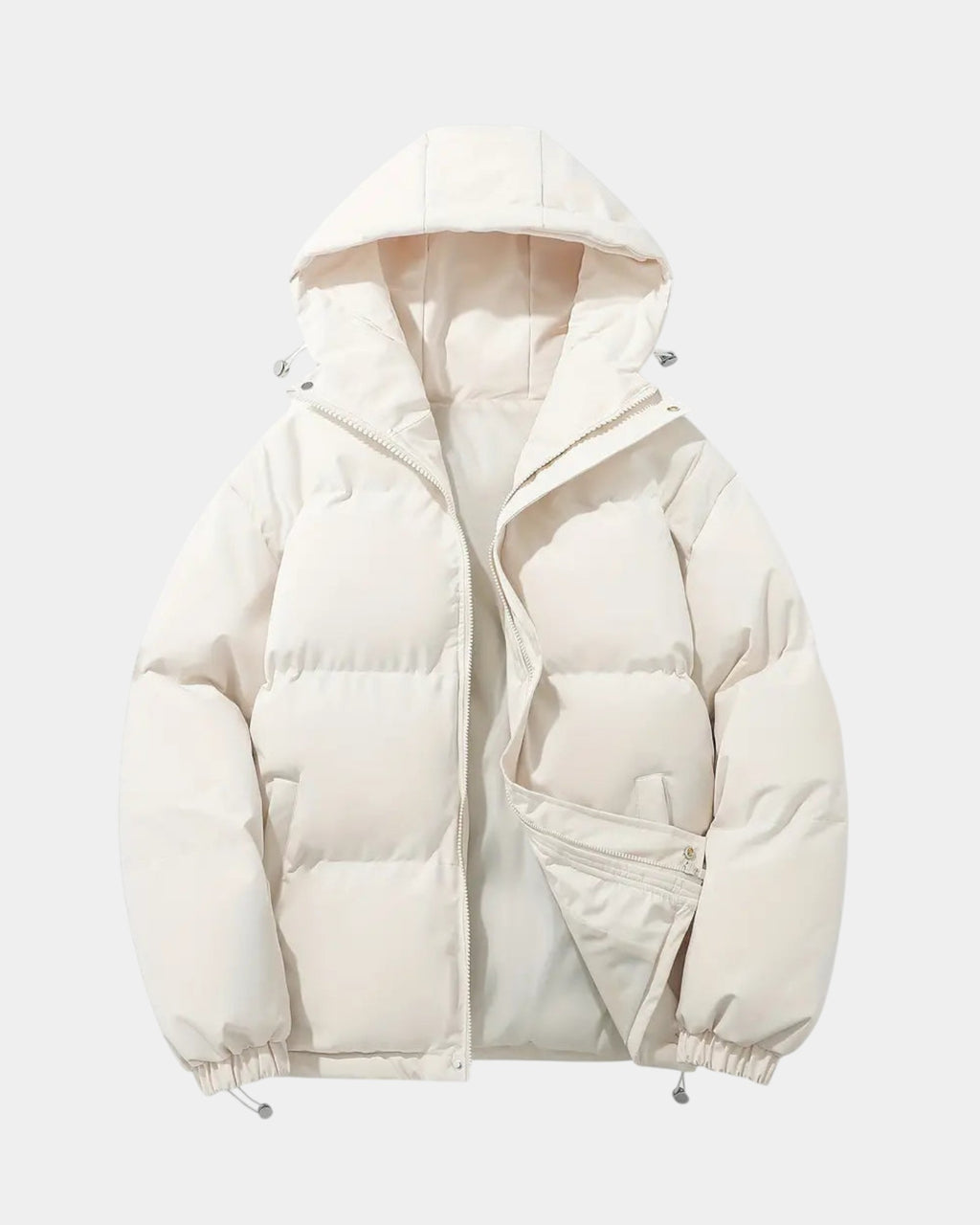Louviane | Quilted Winter Coat with Hood