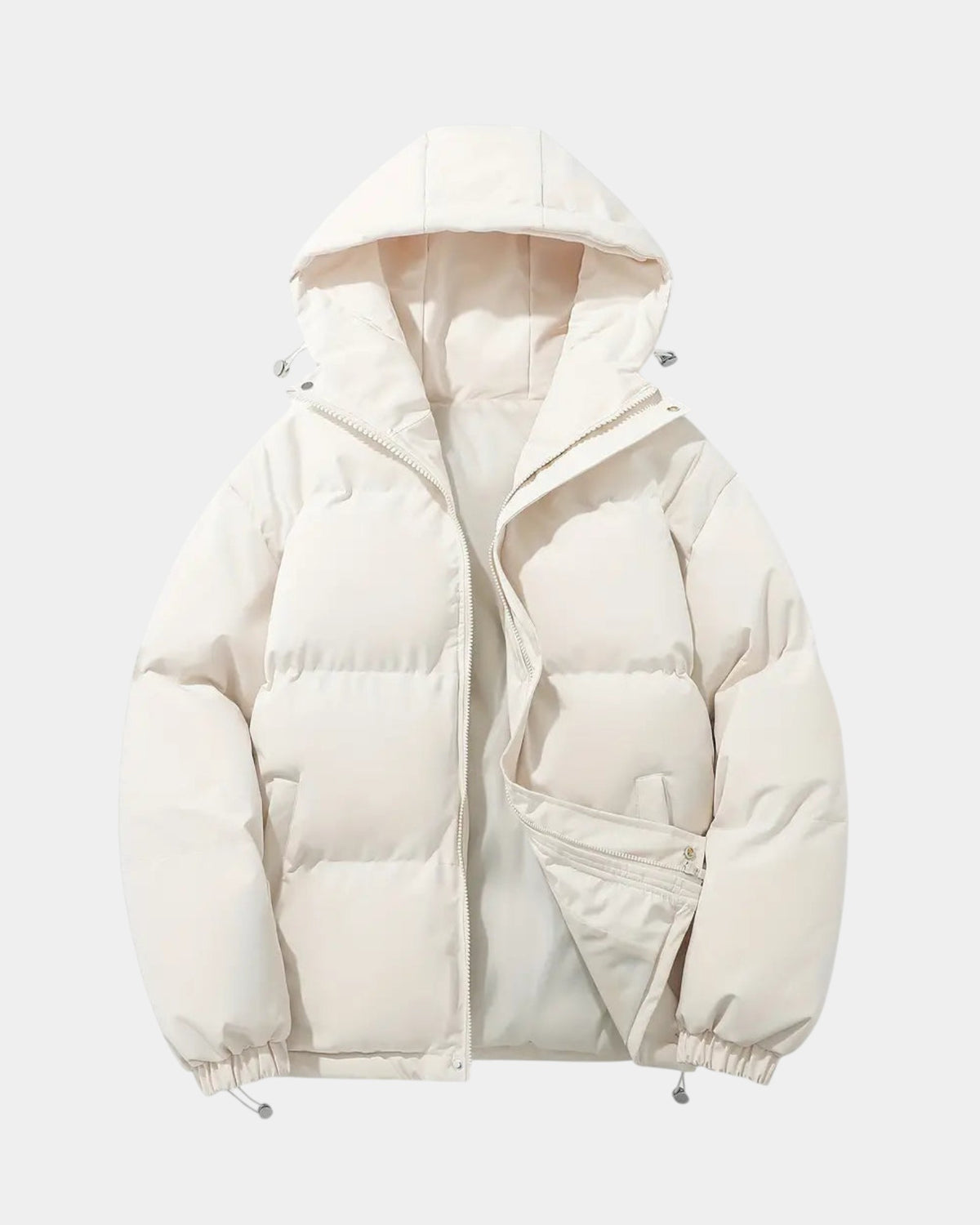 Louviane | Quilted Winter Coat with Hood