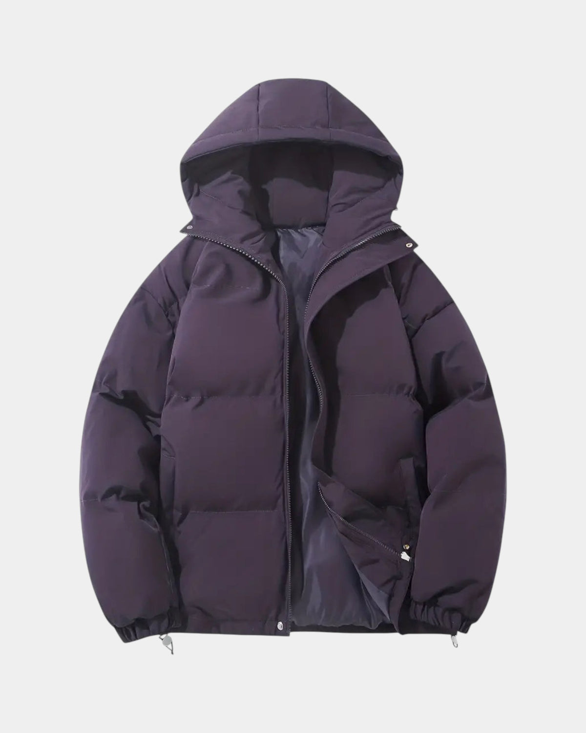Louviane | Quilted Winter Coat with Hood