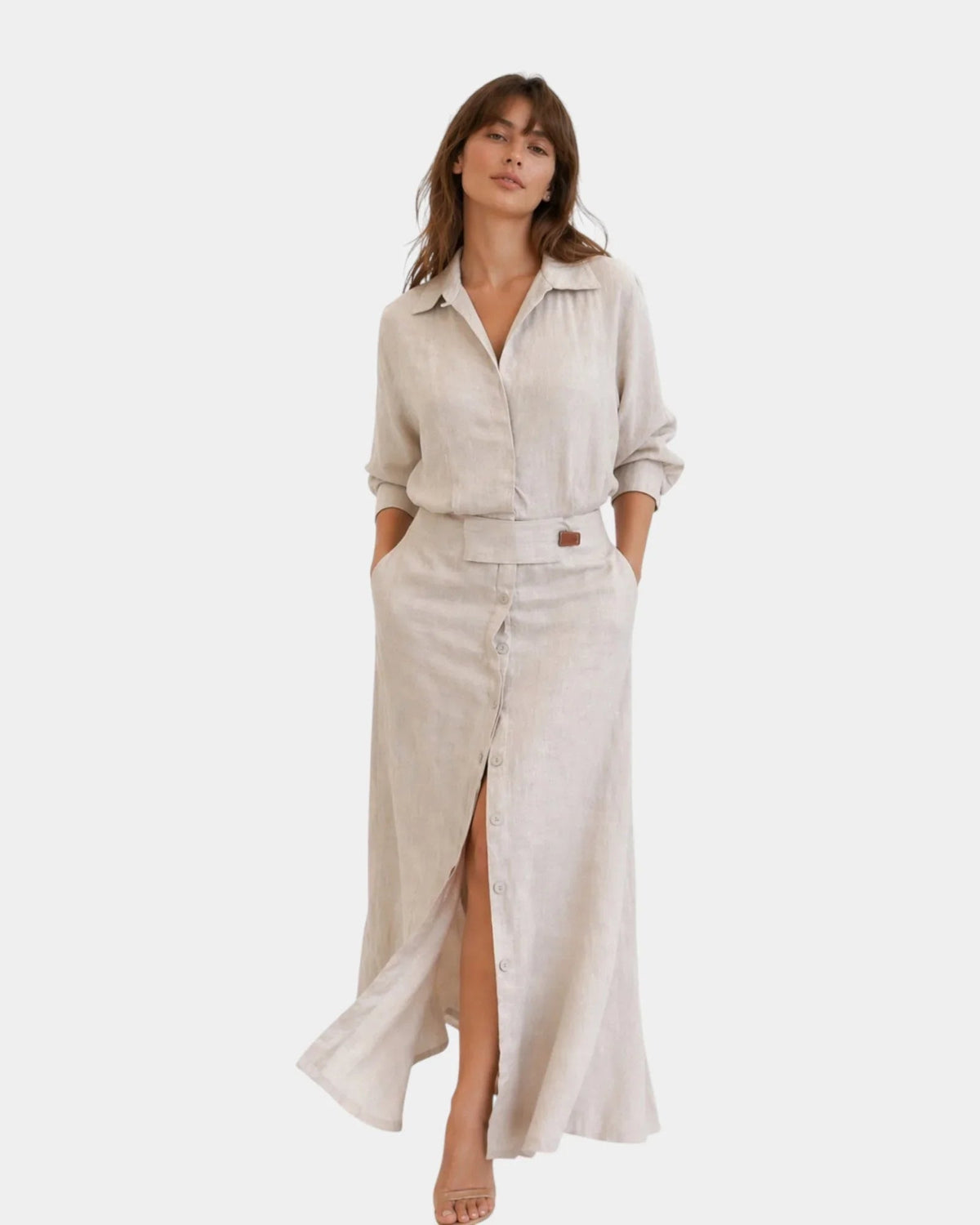 Énora | Minimalist Long Dress