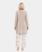 Genevieve | Taupe Botanical Ensemble in Three Pieces