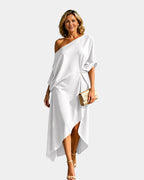 Adalise | Elegant Asymmetrical Dress