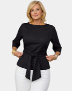 Souad | Elegant Knot Top