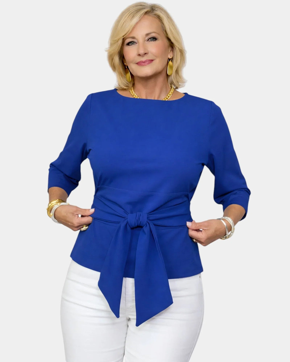 Souad | Elegant Knot Top