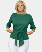 Souad | Elegant Knot Top
