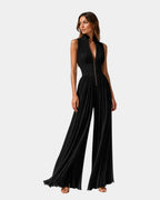 Mazarine | Elegant Jumpsuit with Zipper