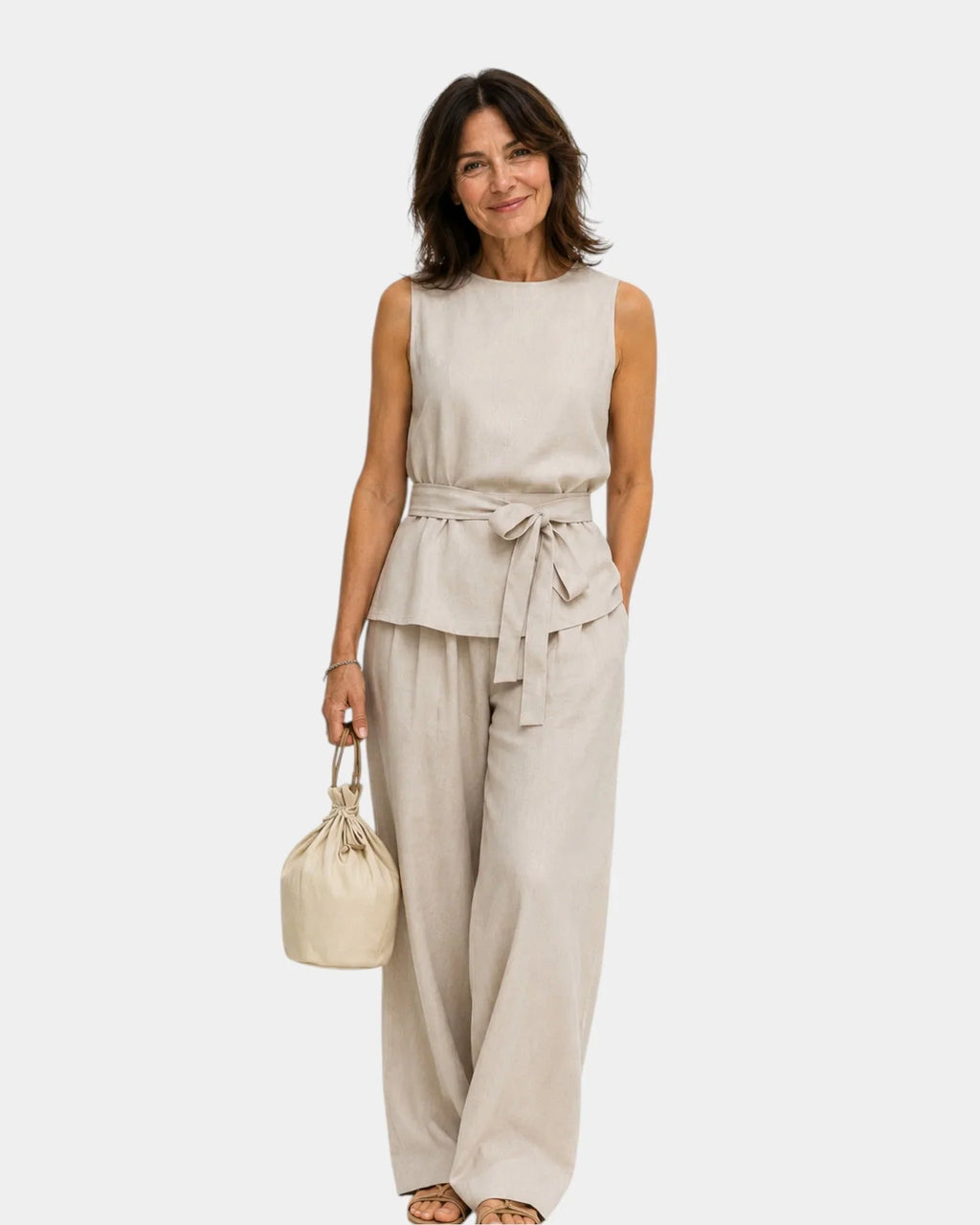 Iseultine | Two-Piece Set with Sleeveless Top and Pants