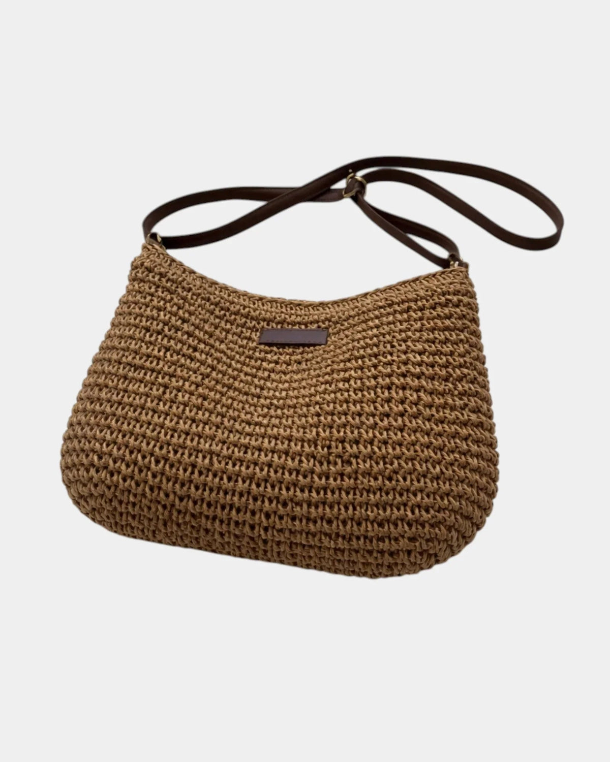 Fabiola | Straw Effect Shoulder Bag