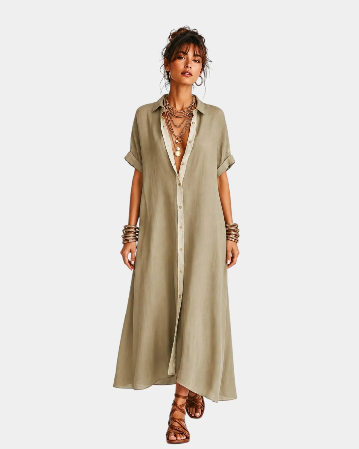 Beryl | Shirt-Inspired Dress
