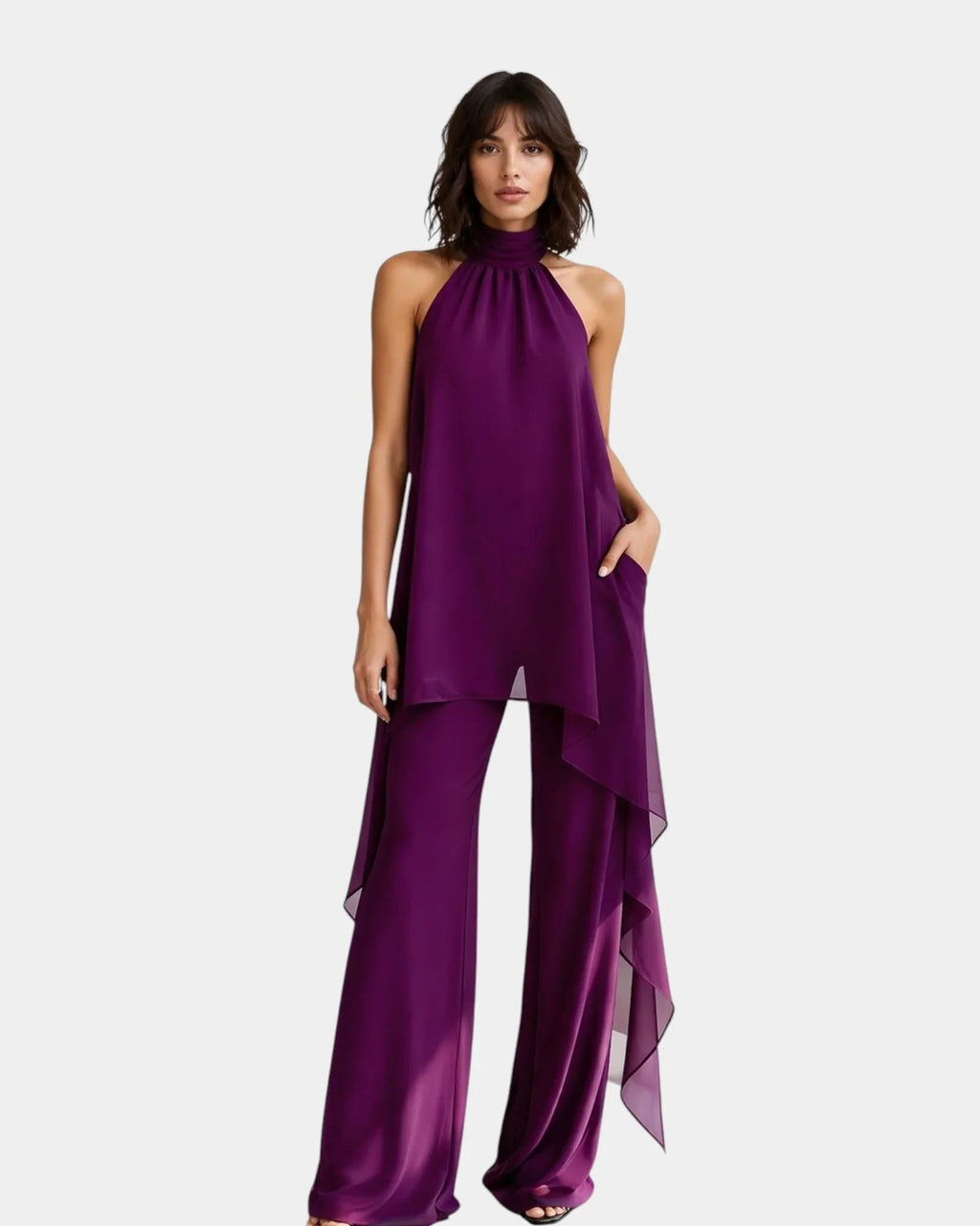 Tilda | Elegant blouse set with pants