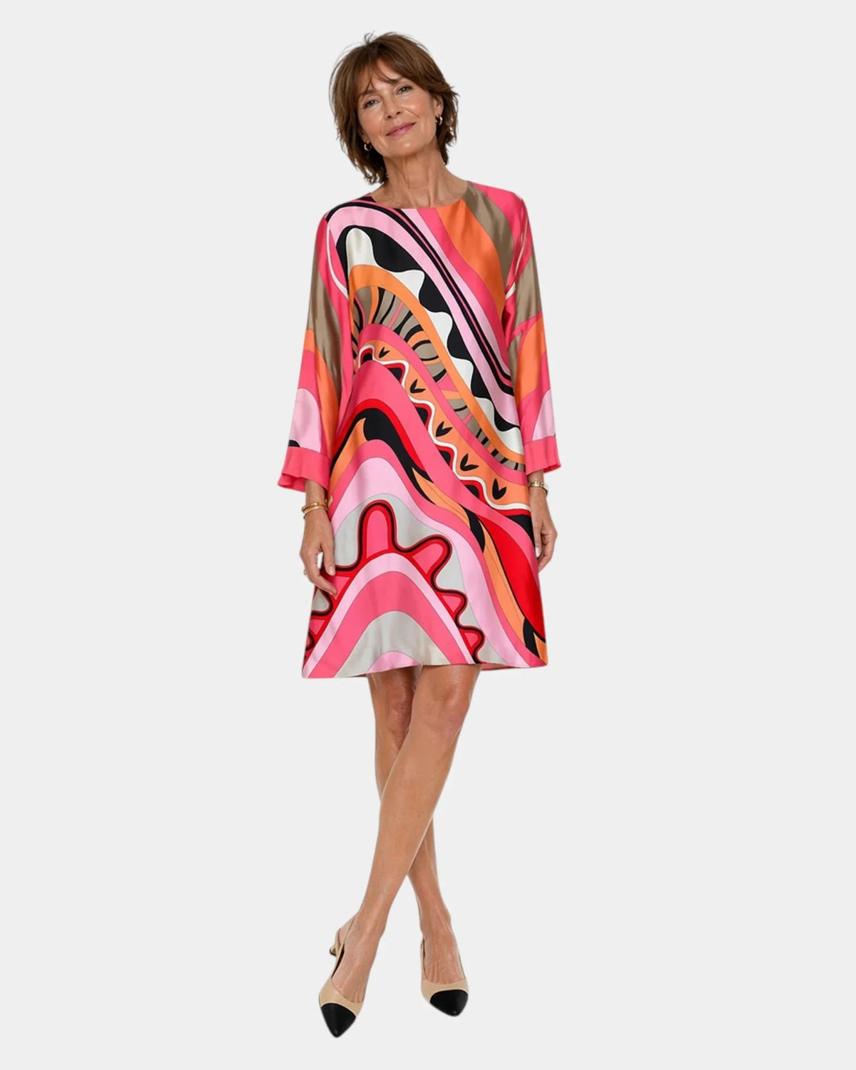 Amand | Elegant Summer Dress that Hides the Belly
