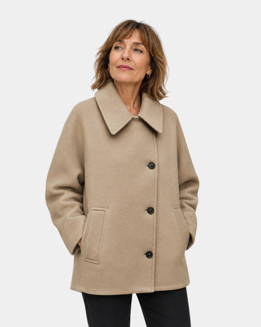 Harmélia | Elegant Short Coat