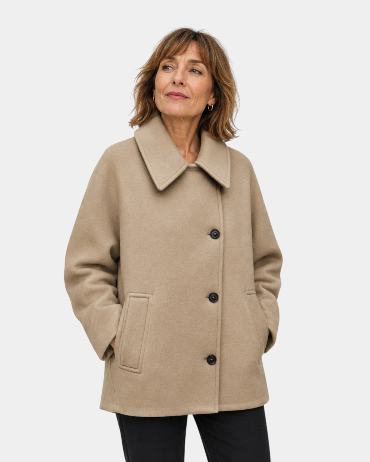 Harmélia | Elegant Short Coat