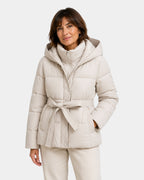 Amélyne | Quilted Winter Jacket with Hood