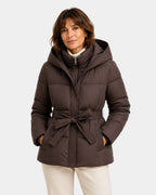 Amélyne | Quilted Winter Jacket with Hood