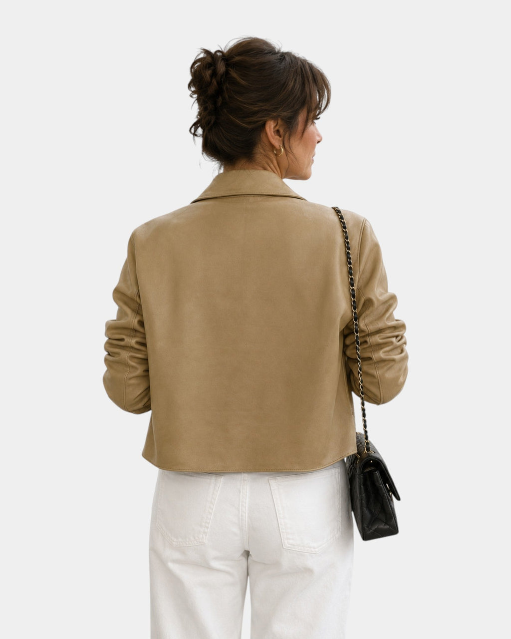 Ysalie | Suede Button Jacket
