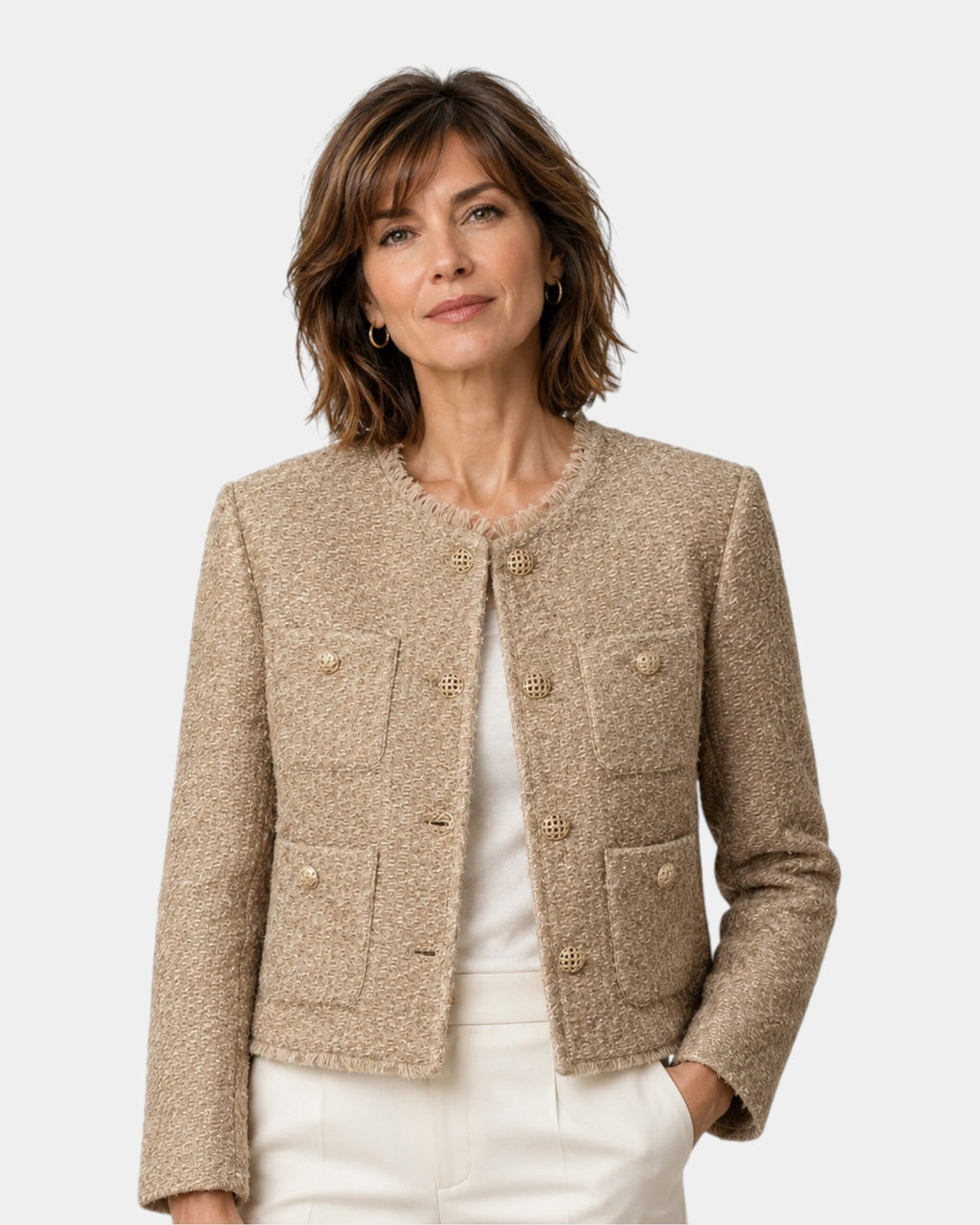 Alice | Chic Beige Jacket