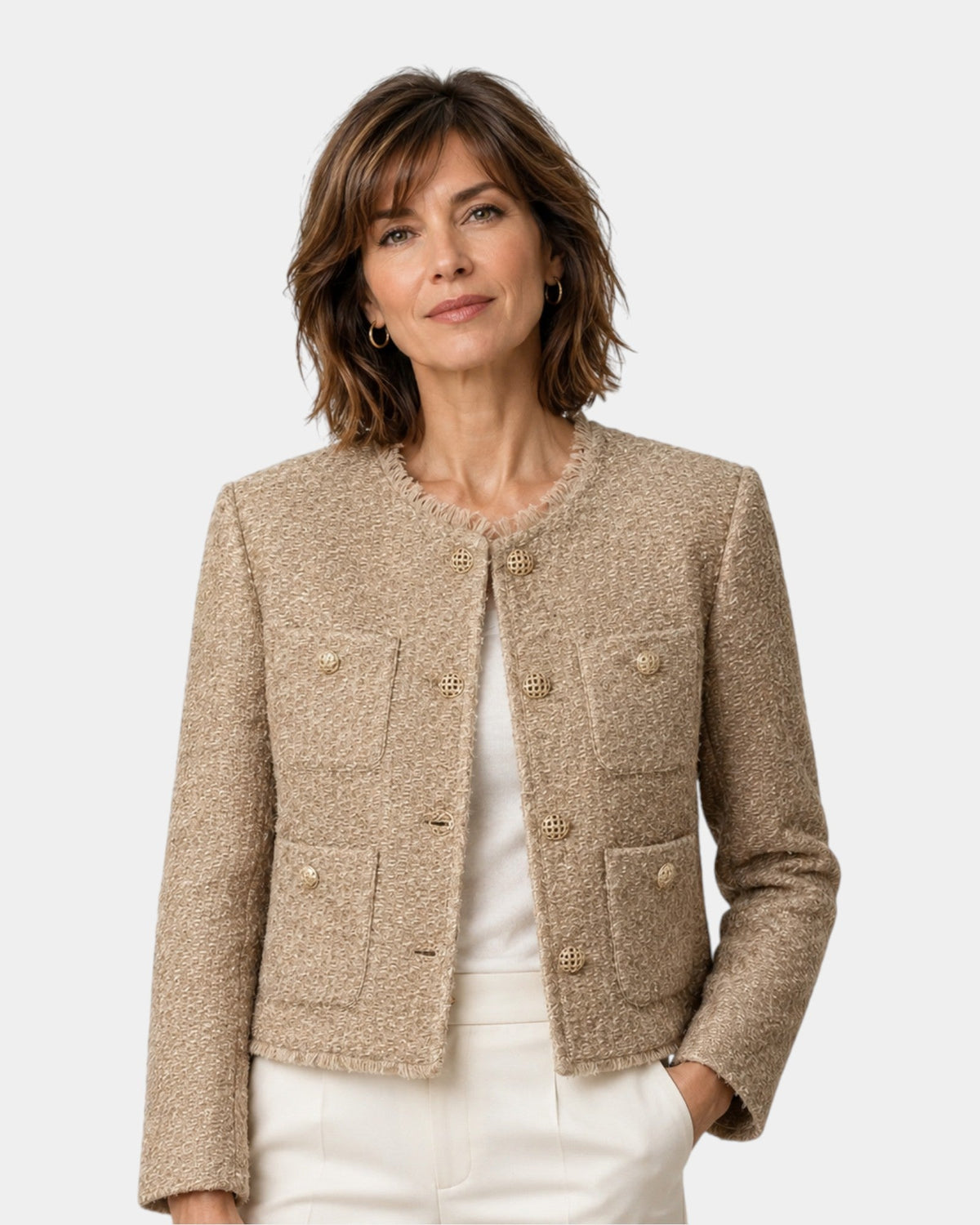 Alice | Chic Beige Jacket