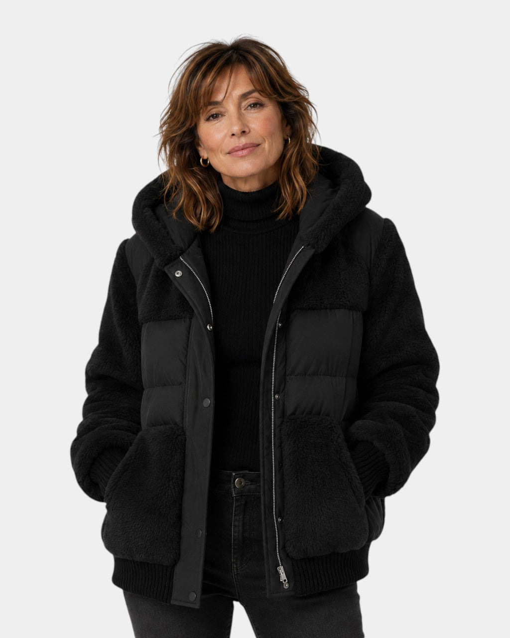 Lena | Elegant and Warm Down Jacket