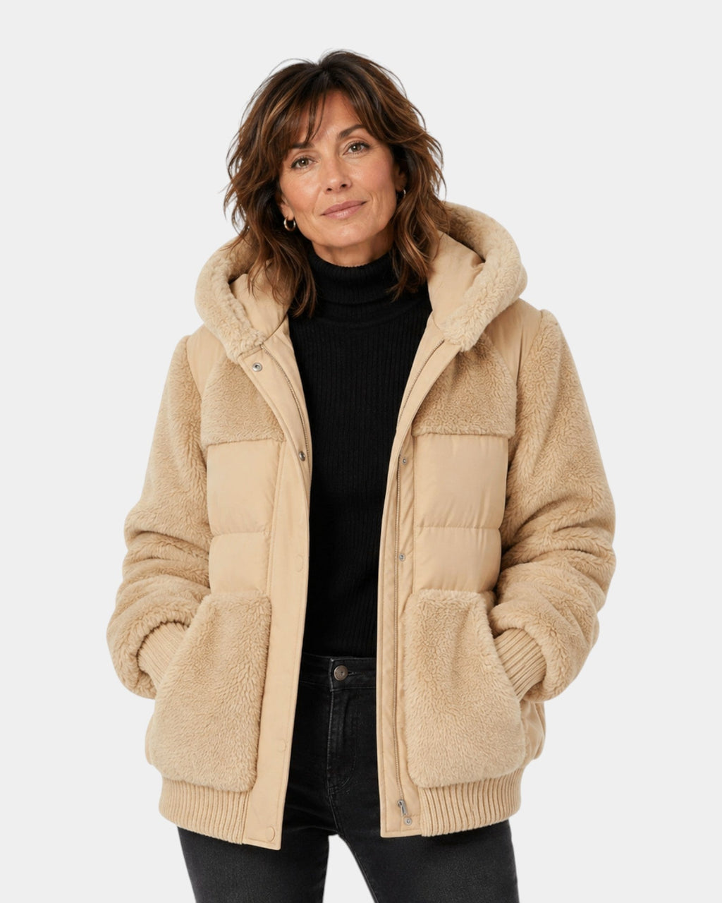 Lena | Elegant and Warm Down Jacket