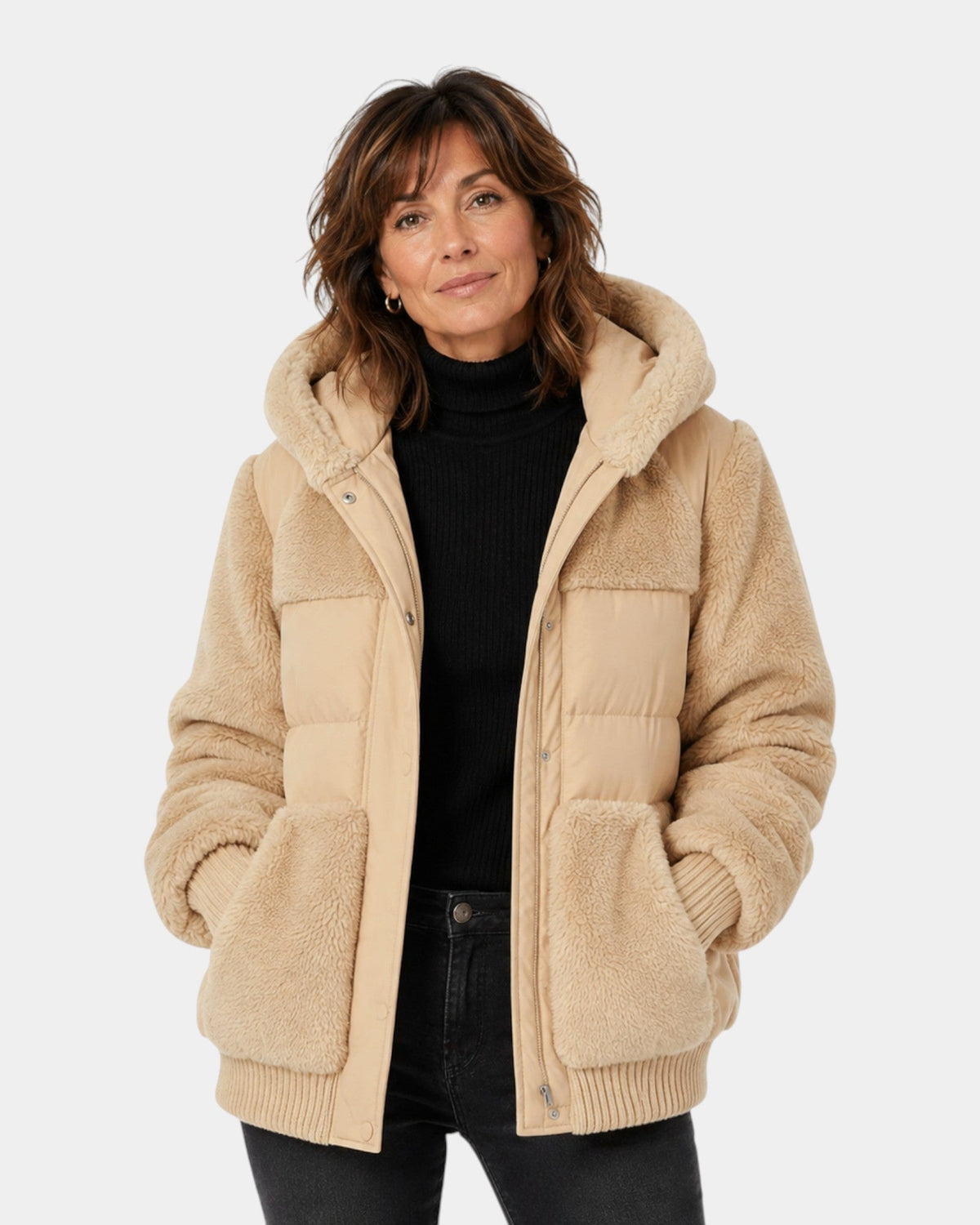 Lena | Elegant and Warm Down Jacket
