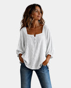 Mounia | Lightweight Long Sleeve Blouse