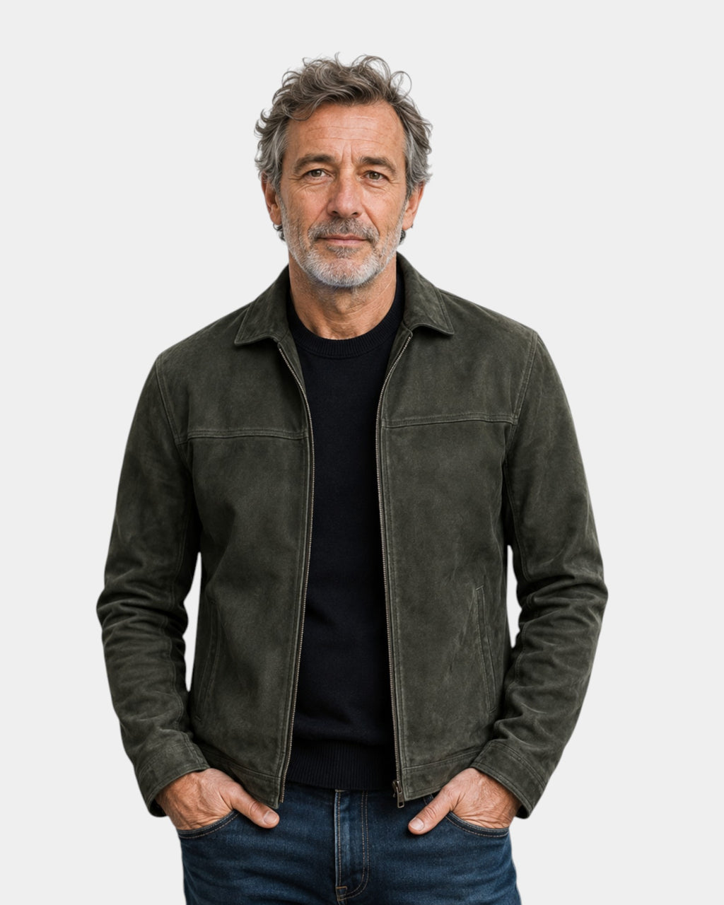 Mathis | Suede Effect Jacket