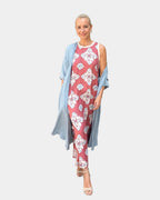 Lynette | Outfit with Dress and Light Vest