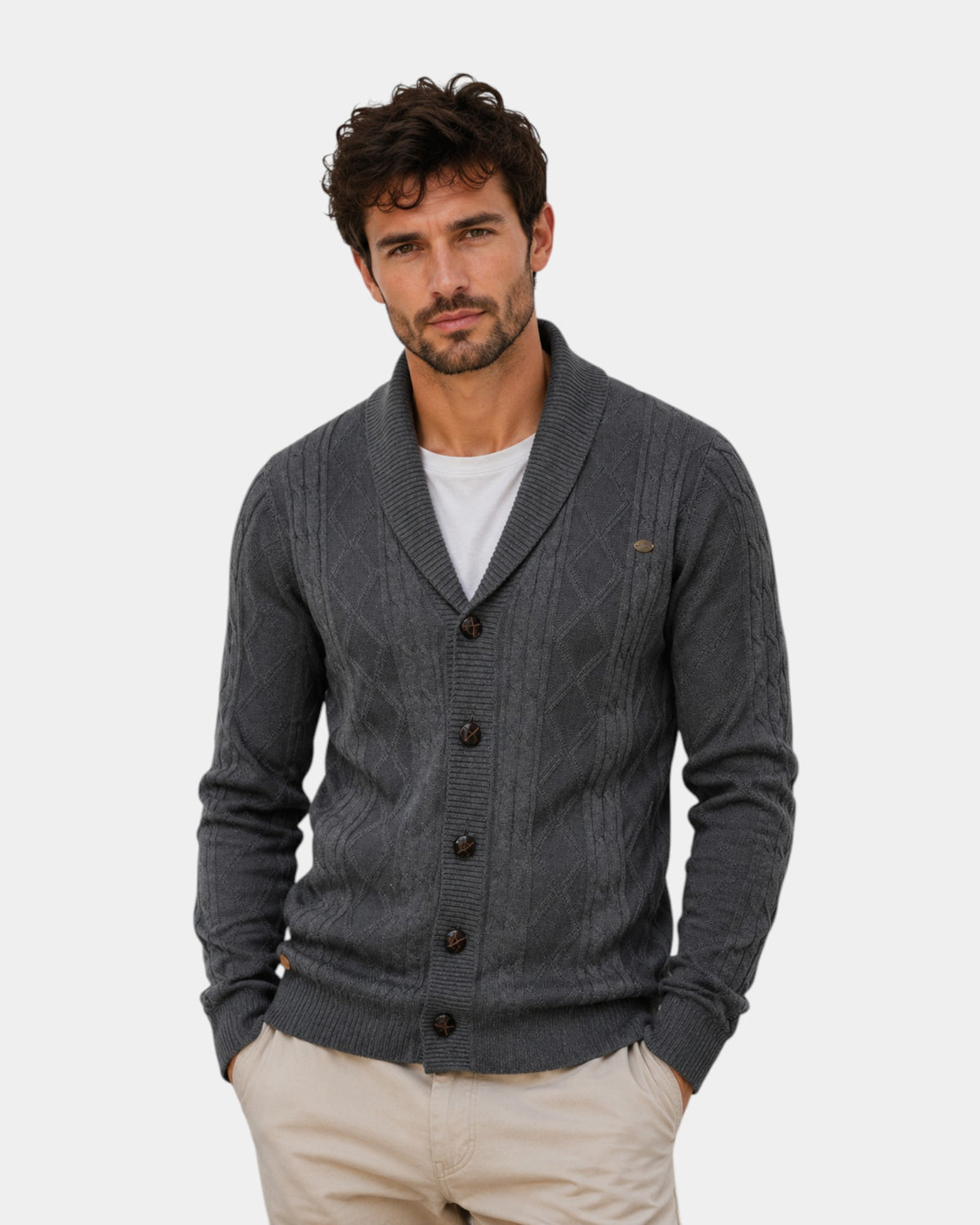 Beeckhoven | Men's Cardigan with Buttons