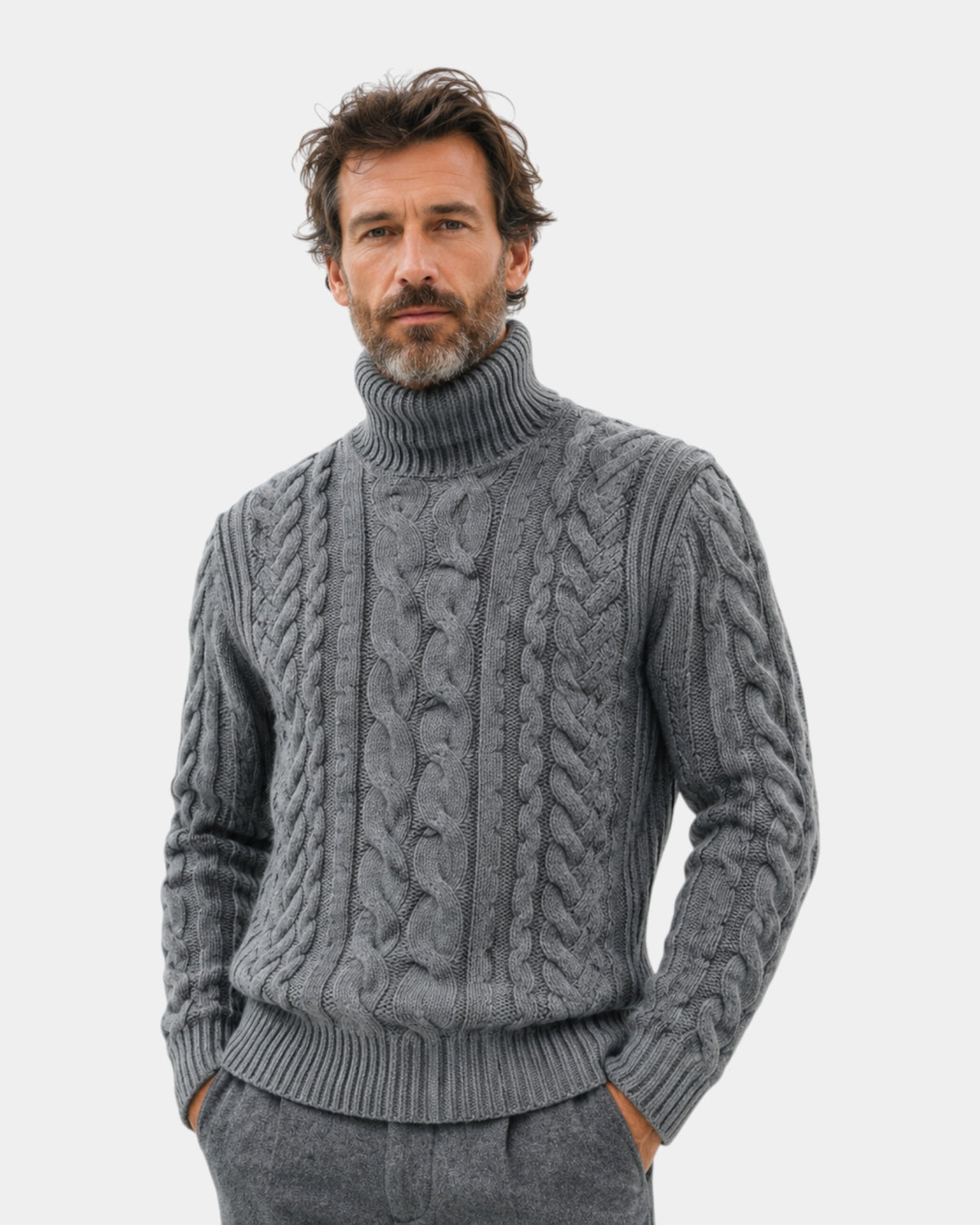 Harald | Vintage Twisted Knit Sweater