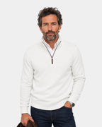 Malik | Elegant Zip Sweater