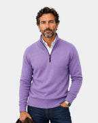 Malik | Elegant Zip Sweater