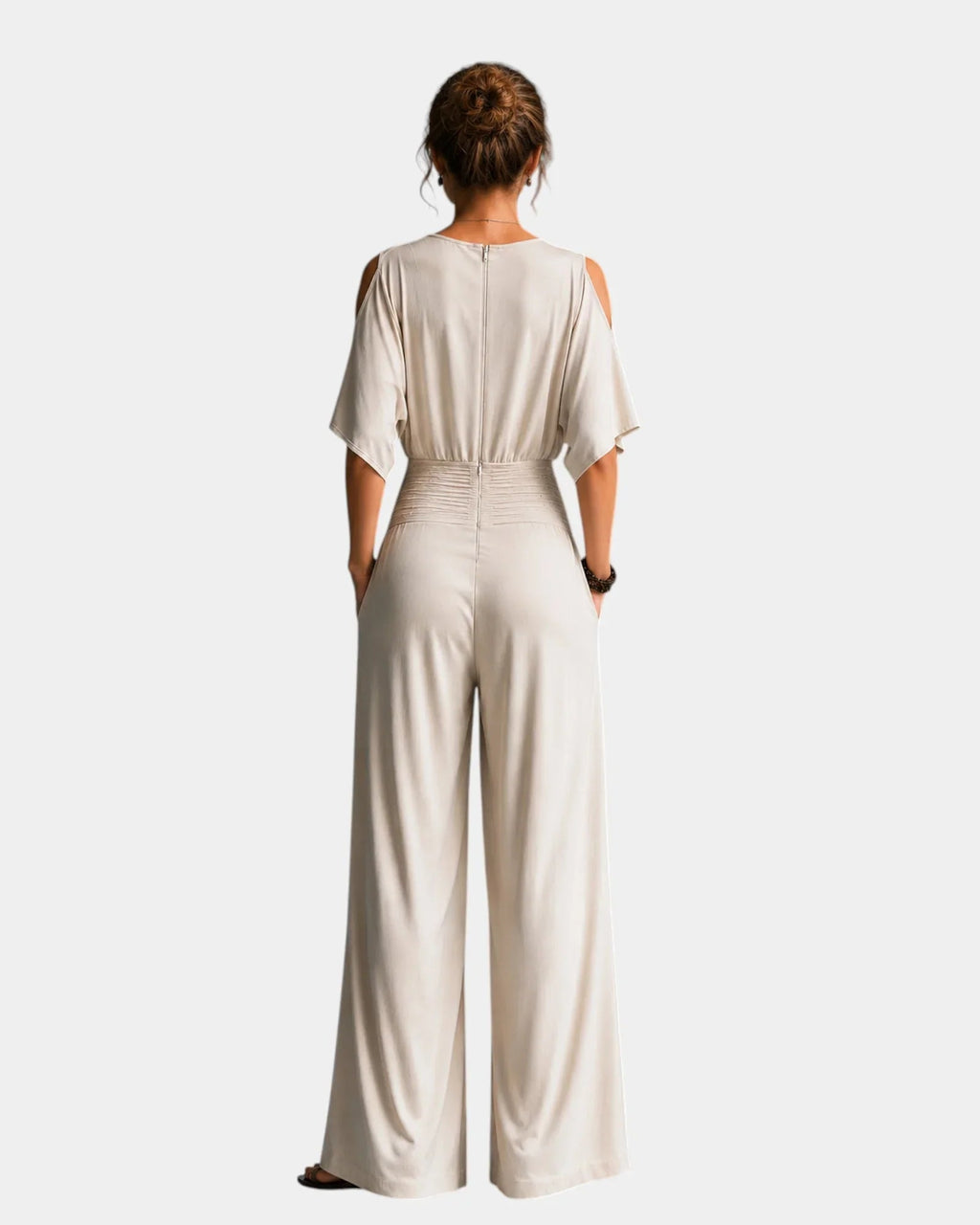 Reine | Elegant Off-Shoulder Jumpsuit
