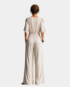 Reine | Elegant Off-Shoulder Jumpsuit