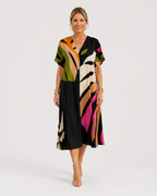Audomare | Lightweight V-Neck Dress