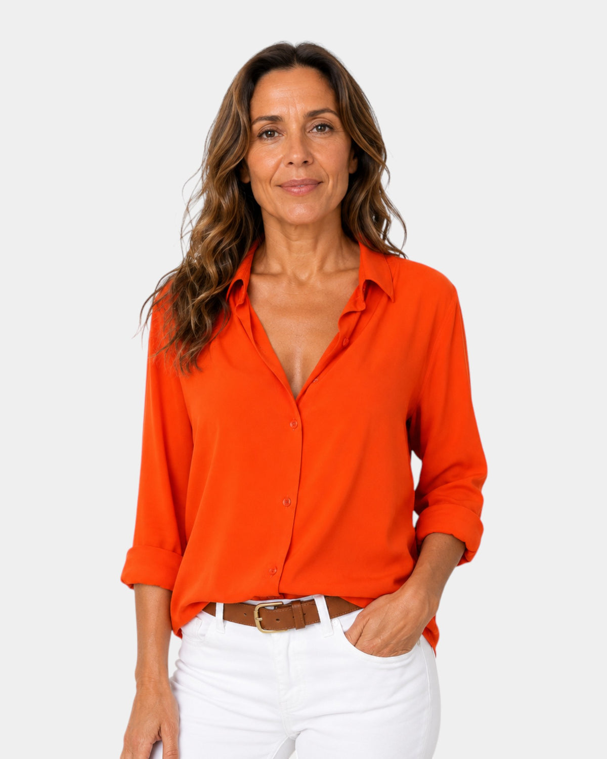 Valeria | Classic Button Blouse