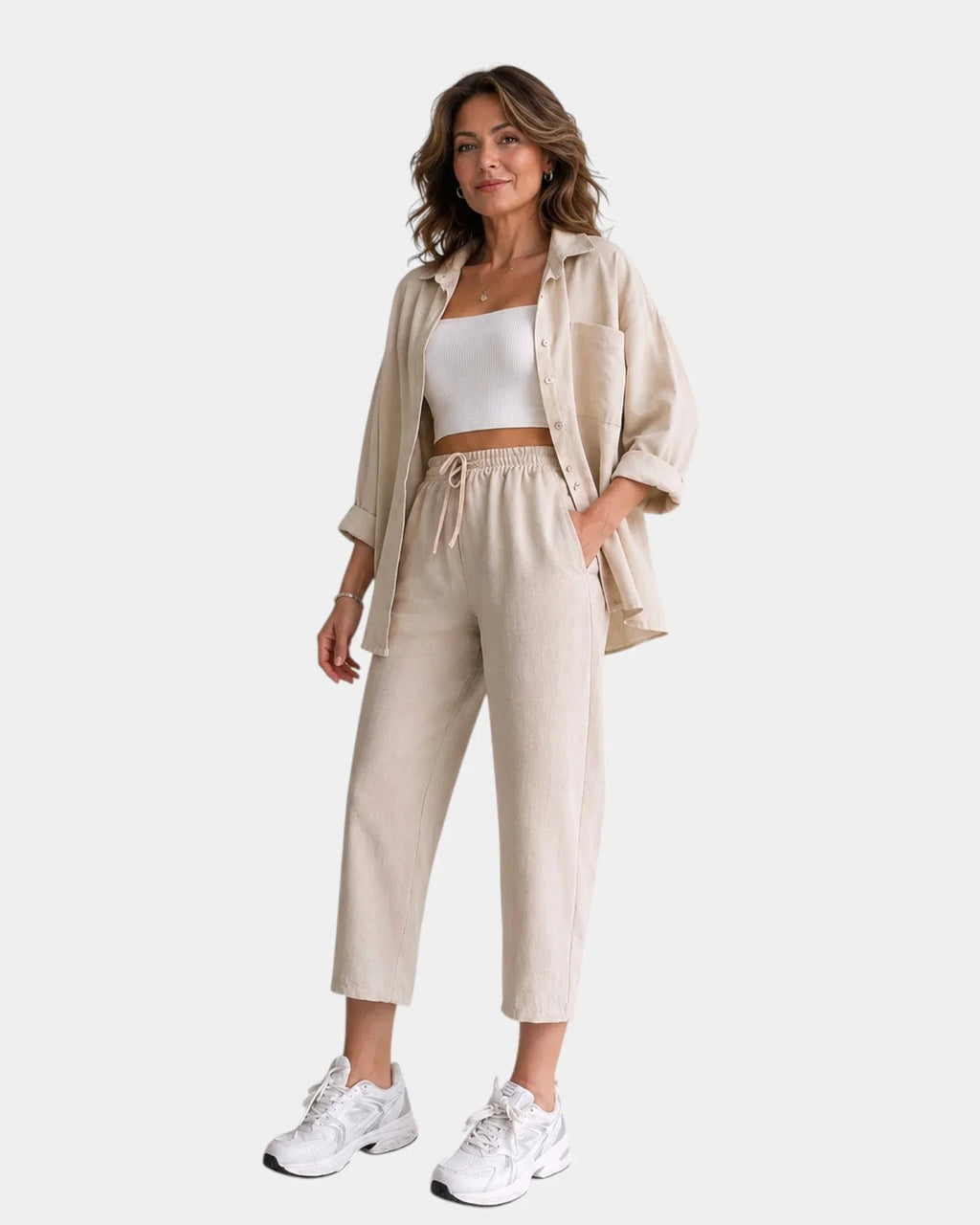 Pétronille | Lightweight Shirt and Pants Set