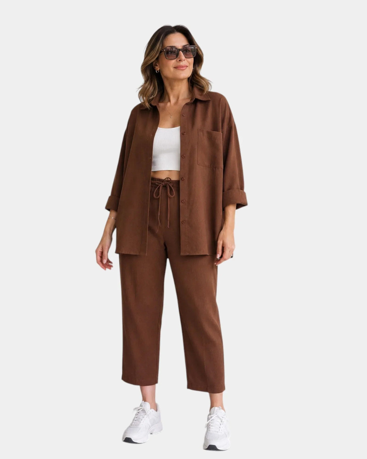 Pétronille | Lightweight Shirt and Pants Set