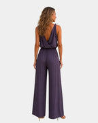 Elire | Jumpsuit with Golden Details
