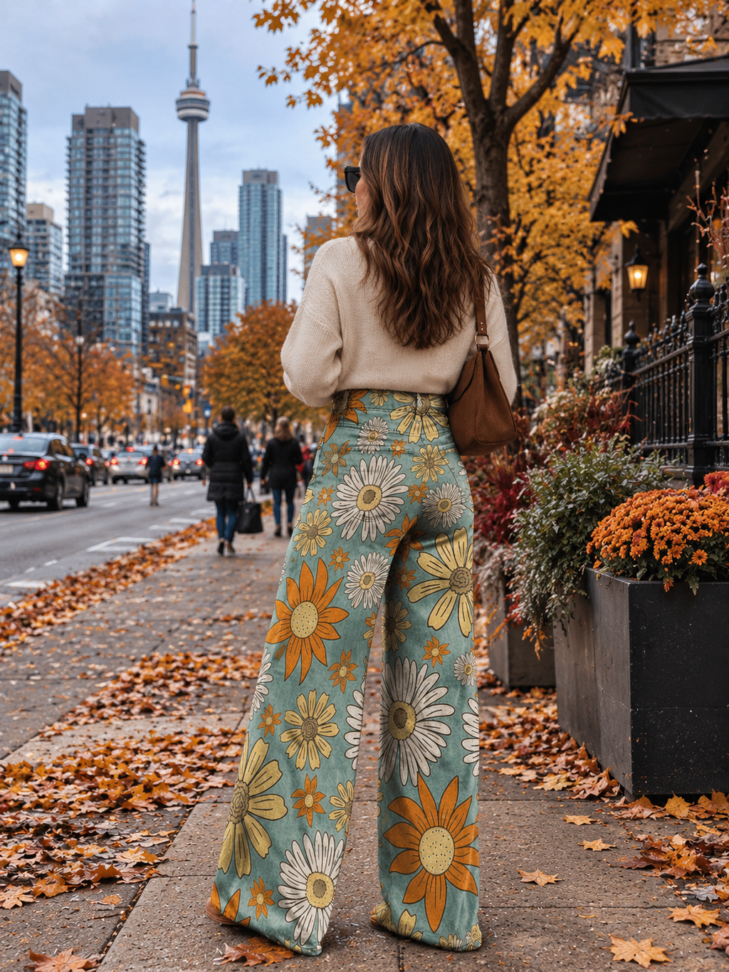 Lya | Floral Palazzo Pants