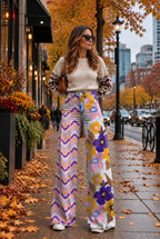 Isadora | Boho Floral Pants