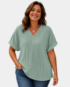 Alwena | V-Neck Blouse